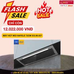 Máy hút mùi âm tủ Hafele 72cm HH-BI72A 533.80.027