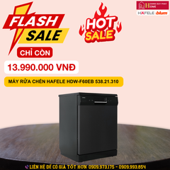 Máy rửa chén độc lập Hafele Series 600 HDW-F60EB 538.21.310