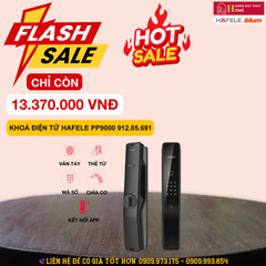 Khóa vân tay Hafele PP9000 912.05.691