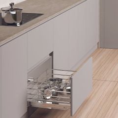 Giá xoong nồi Hafele 700mm Inox 304 549.04.055