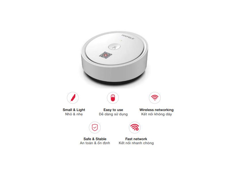 Gateway bộ điều khiển trung tâm Hafele HSL-GW01 985.03.019