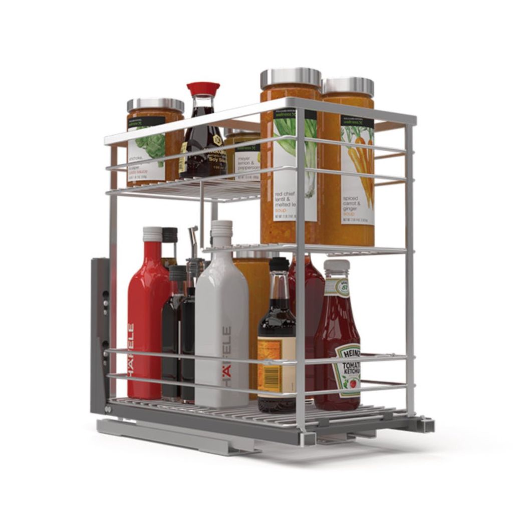 Kệ gia vị Hafele 350mm Inox 304 549.20.039