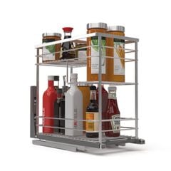 Kệ gia vị Hafele 350mm Inox 304 549.20.039