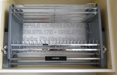 Giá bát đĩa nâng hạ Cucina 600mm Mạ Chrome 504.76.214