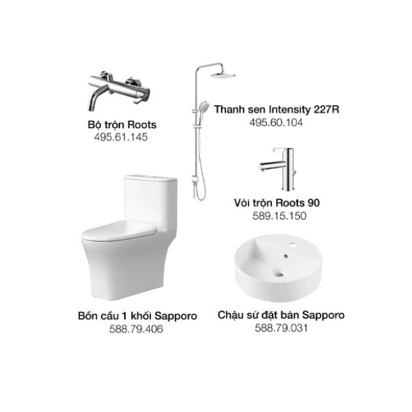 Gói tiện nghi E Hafele 732.19.763