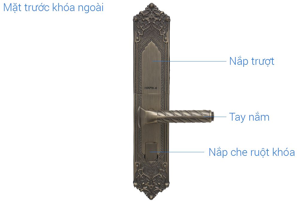 Khóa vân tay Hafele EL10K 912.05.317