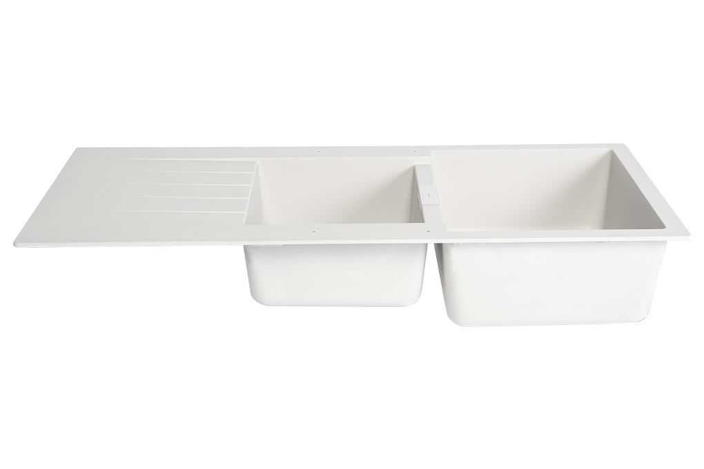 Chậu đá Hafele 1160mm HS19-GED2S80 màu kem 570.35.470