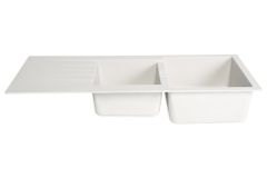 Chậu đá Hafele 1160mm HS19-GED2S80 màu kem 570.35.470