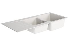 Chậu đá Hafele 1160mm HS19-GED2S80 màu kem 570.35.470