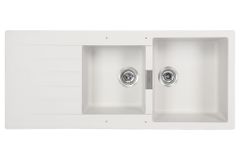 Chậu đá Hafele 1160mm HS19-GED2S80 màu kem 570.35.470