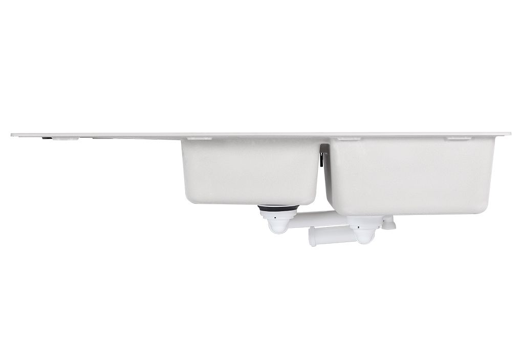 Chậu đá Hafele 1160mm HS19-GED2S80 màu kem 570.35.470