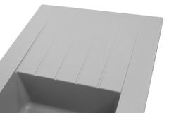 Chậu đá Hafele 1160mm HS19-GED2S80 màu xám 570.35.570