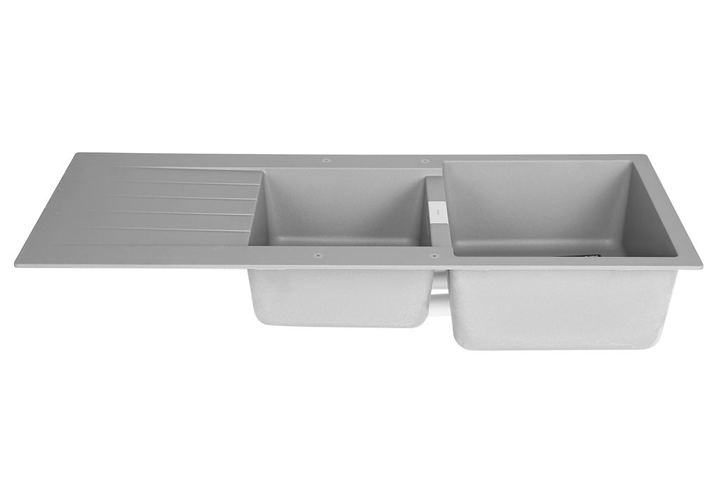 Chậu đá Hafele 1160mm HS19-GED2S80 màu xám 570.35.570