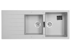 Chậu đá Hafele 1160mm HS19-GED2S80 màu xám 570.35.570