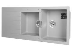 Chậu đá Hafele 1160mm HS19-GED2S80 màu xám 570.35.570