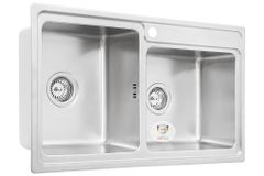 Chậu rửa chén Hafele 860mm HS20-SSN2S90L 567.20.546