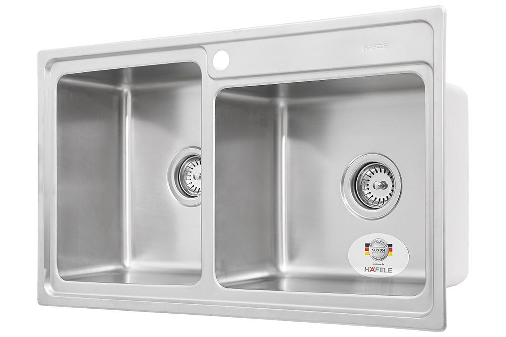 Chậu rửa chén Hafele 860mm HS20-SSN2S90L 567.20.546