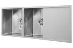 Chậu rửa chén Hafele 1150mm HS21-SSD2S90L 567.94.050