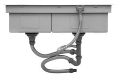 Chậu rửa chén Hafele 870mm HS21-SSN2S90 567.94.030