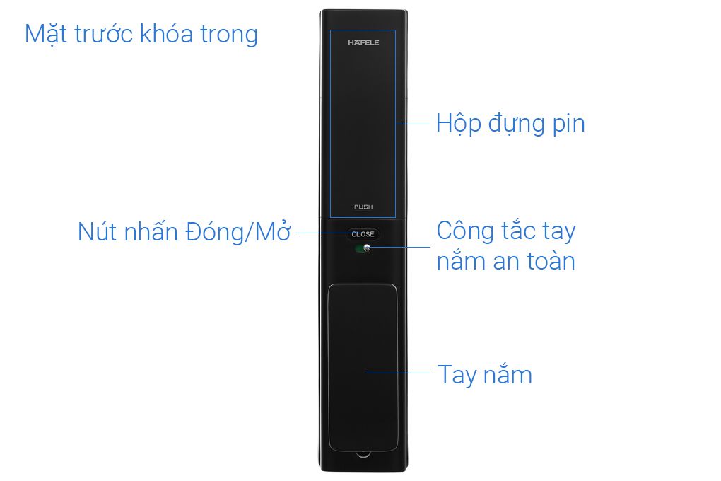 Khóa Vân tay Hafele PP8100 912.20.286