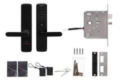 Khóa vân tay Hafele DL7100 (mã số, thẻ từ, chìa cơ, vân tay, kết nối App) 912.05.498