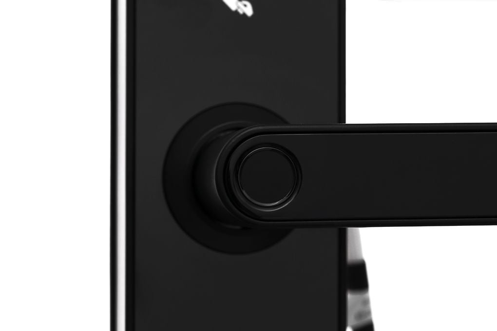 Khóa vân tay Hafele DL7100 (mã số, thẻ từ, chìa cơ, vân tay, kết nối App) 912.05.498