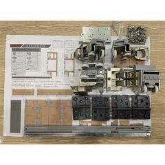 Phụ kiện Cửa lùa xếp tủ áo Hafele 401.30.009