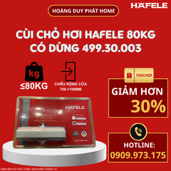 Cùi chỏ hơi Hafele có dừng 80kg 499.30.003