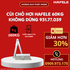 Cùi chỏ hơi Hafele không dừng 60kg 931.77.039
