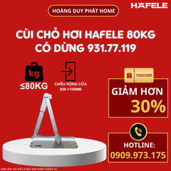 Cùi chỏ hơi Hafele có dừng 80kg 931.77.119
