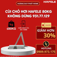 Cùi chỏ hơi Hafele không dừng 80kg 931.77.129