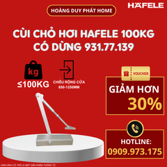 Cùi chỏ hơi Hafele có dừng 100kg 931.77.139