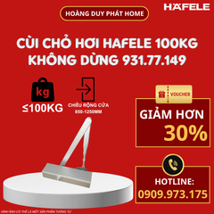 Cùi chỏ hơi Hafele 100kg không dừng 931.77.149
