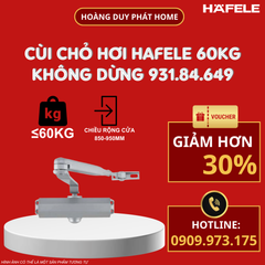 Cùi chỏ hơi Hafele không dừng 60kg 931.84.649