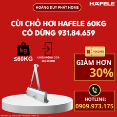 Cùi chỏ hơi Hafele có dừng 60kg 931.84.659