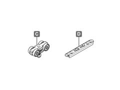 Bộ mở rộng SLIDO D-FOLD21 50B Hafele 940.42.511