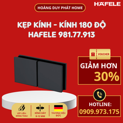 Kẹp Kính - Kính 180 độ màu đen Hafele 981.77.913