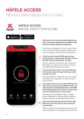 Khóa điện tử Hafele DL7900-TCB màu bạc thân nhỏ 912.05.643