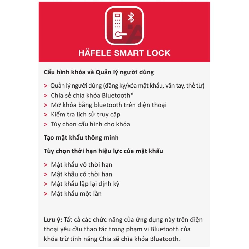 Khóa vân tay Hafele DL7600 màu đồng bóng 912.20.231