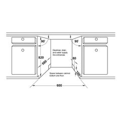 Máy rửa chén âm toàn phần Hafele HDW-FI60AB 538.21.330 Series 600