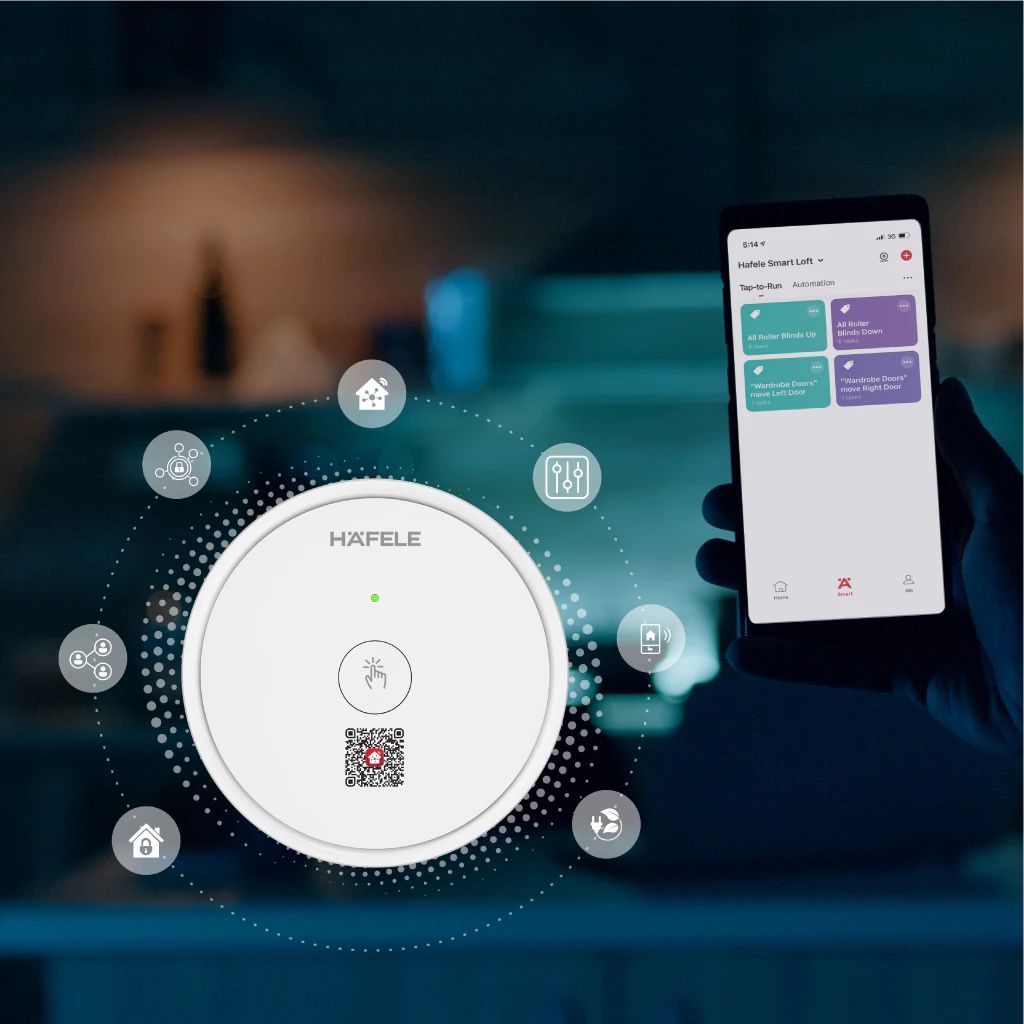 Gateway bộ điều khiển trung tâm Hafele HSL-GW01 985.03.019