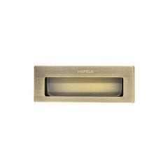 Tay nắm âm Hafele màu đồng rêu 115 x 42mm 489.72.144