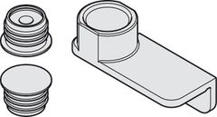 Giữ cửa nam châm cho cửa phẳng lắp trần hoặc từ bề mặt, có kèm dụng cụ khoan Hafele 408.30.229