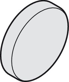 Nam châm, dùng để giữ cánh cửa 20x3mm 408.45.102