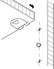 Chốt đỡ kệ Hafele 282.43.905