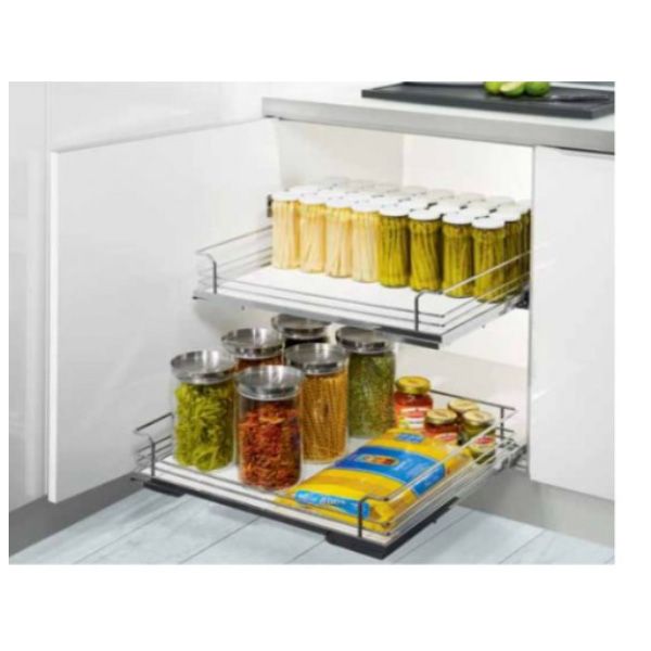 Rổ kéo lọt lòng, cửa bản lề rộng Kessebohmer 500mm Arena style 540.26.665