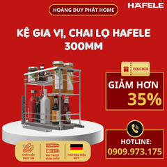 Kệ gia vị Hafele 300mm Inox 304 549.20.038