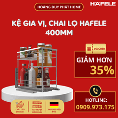 Kệ gia vị Hafele 400mm Inox 304 549.20.040