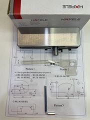 Kẹp đỉnh Hafele màu inox mờ 981.00.650