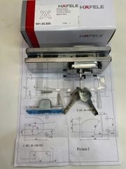 Kẹp khóa sàn Hafele màu Inox bóng 981.00.660